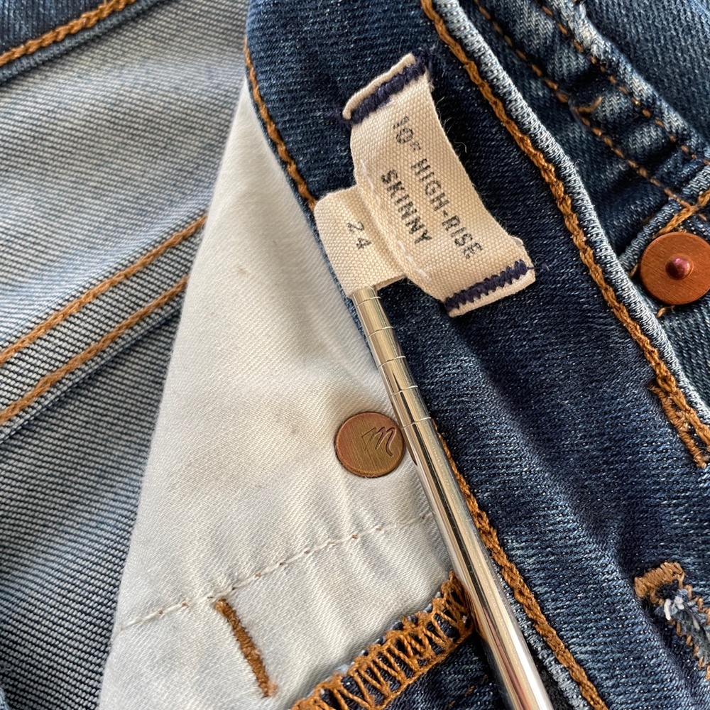 Madewell 10" High Rise Skinny Jeans‎ - Picture 5 of 7